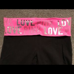 2 pairs of VS PINK yoga pants - $25 for both! 💗